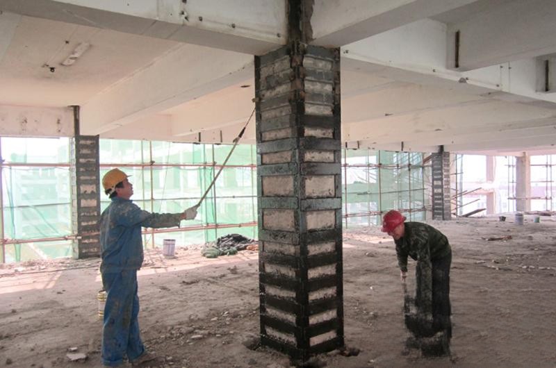 长子型钢外包钢加固施工的质量怎么做检测？